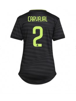 Real Madrid Daniel Carvajal #2 Ausweichtrikot für Frauen 2022-23 Kurzarm